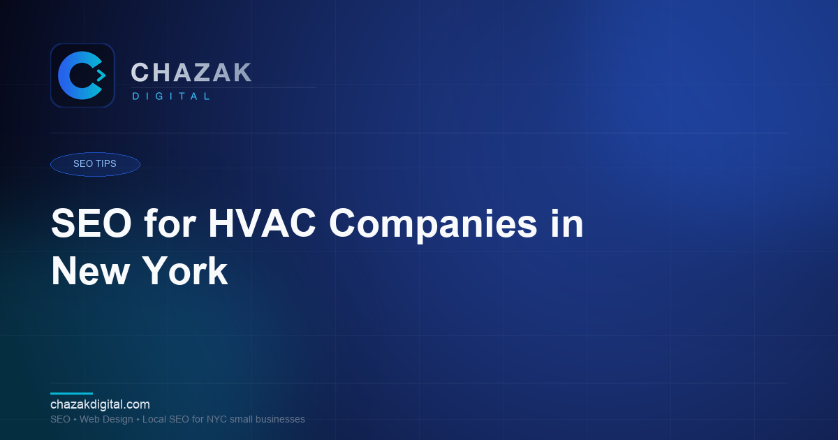 SEO for HVAC Companies in New York