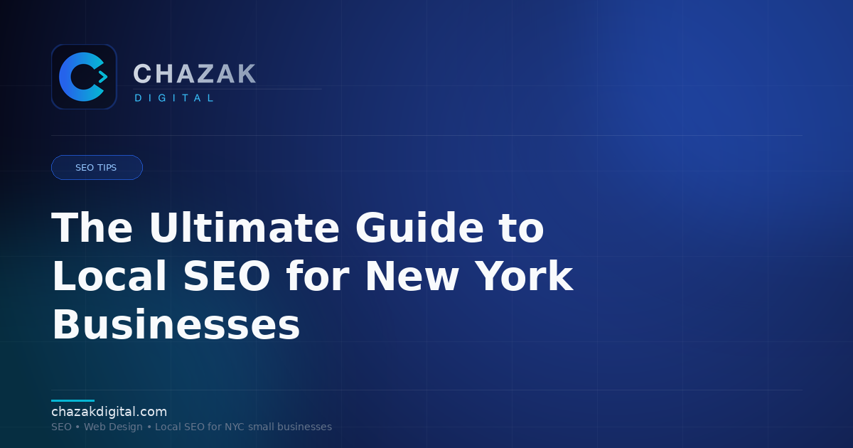 The Ultimate Guide to Local SEO for New York Businesses